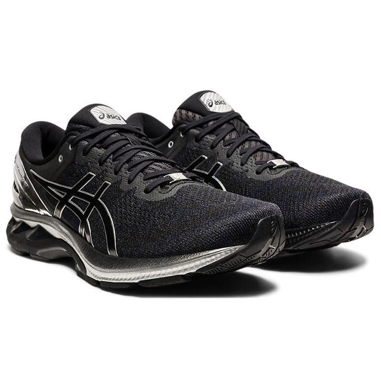 Asics Gel Kayano 27 Platinum Black Pure Silver Men Sneakers 1011B158-001