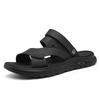 Summer Sandals for Men Outdoor Casual Sport Slippers PU Leather Non slip Breathable Roman Shoes Beach Flip Flop Garden Shoes