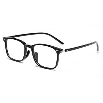 Ultraleichtes Langlebiges Tr1349 Brillengestell für Myopie Business Anti-Blaulicht Student Natürlicher Look Quadratischer Rahmen Brillen