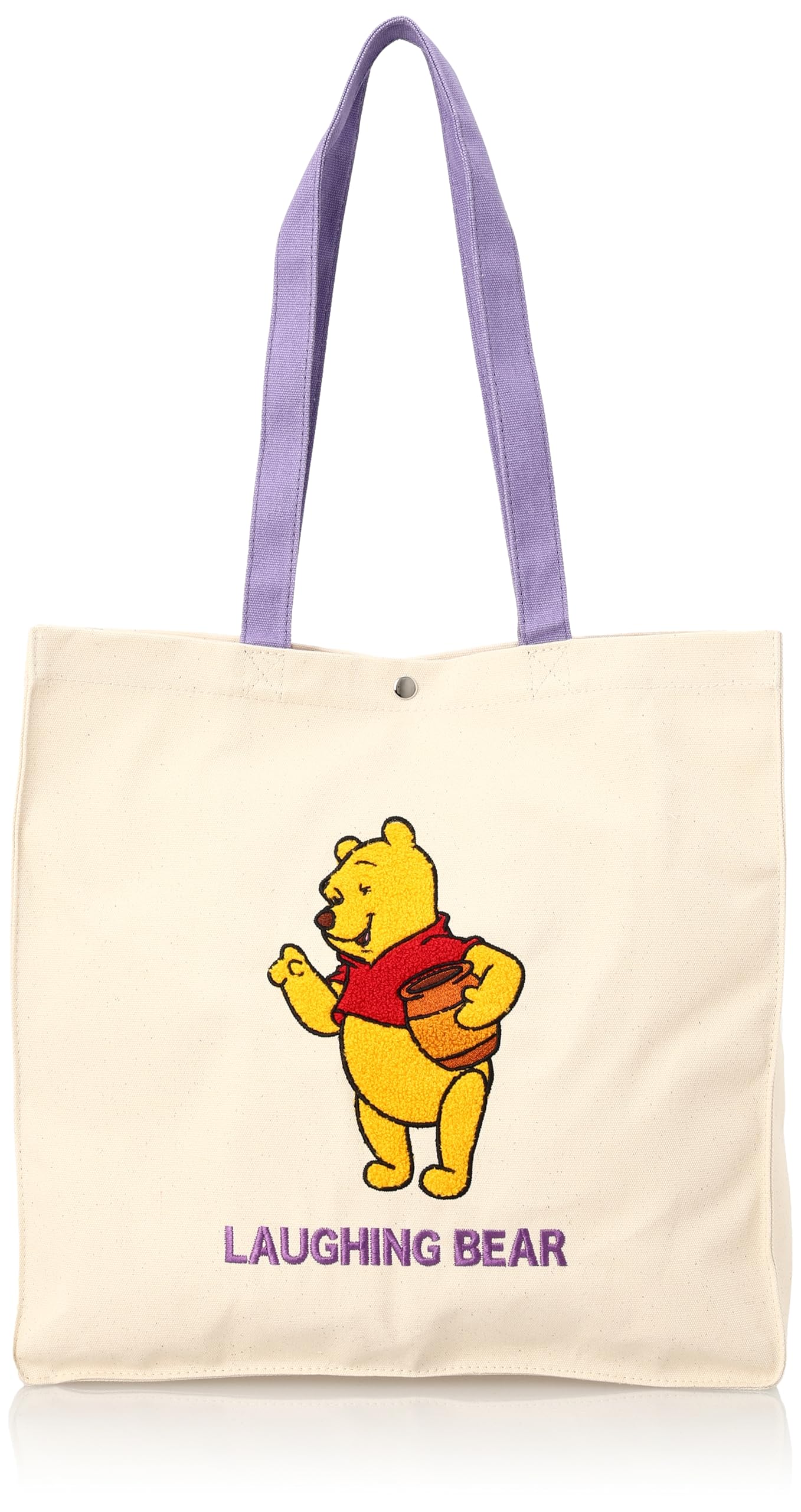 

Canvas Tote Ivory x Purple [Disney] Women s DPO-TTB18