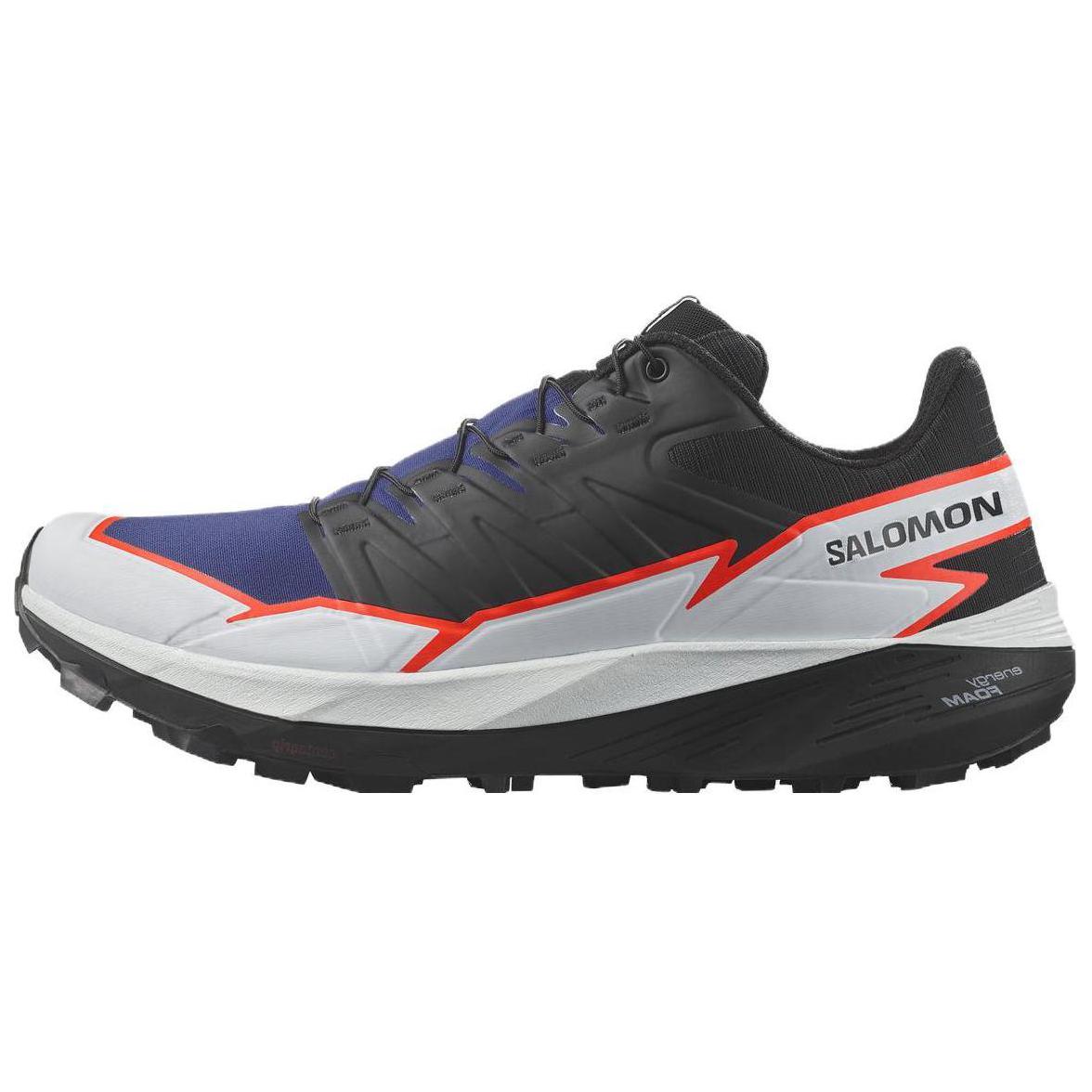 

Salomon Thundercross Men Ocean Blue Black Coral Red 472961 44