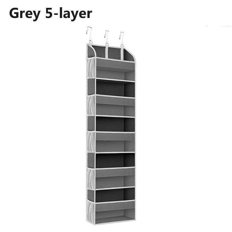 Storage Bag For Dormitory Behind The Door Shoe Bag Household Underwear Storage Bag Wall Mounted Multifunctional Storage Mesh Bag