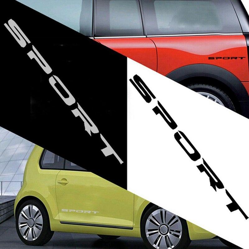 Neue 4 Pcs Auto Aufkleber Sport Schrift Auto Körper Aufkleber Auto Tür Felgen Radnabe Racing Aufkleber Außen Zubehör Auto produ