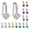 Silver Water Drop Earrings for Women: Elegant Japanese-Korean Style, Versatile Ear Hooks