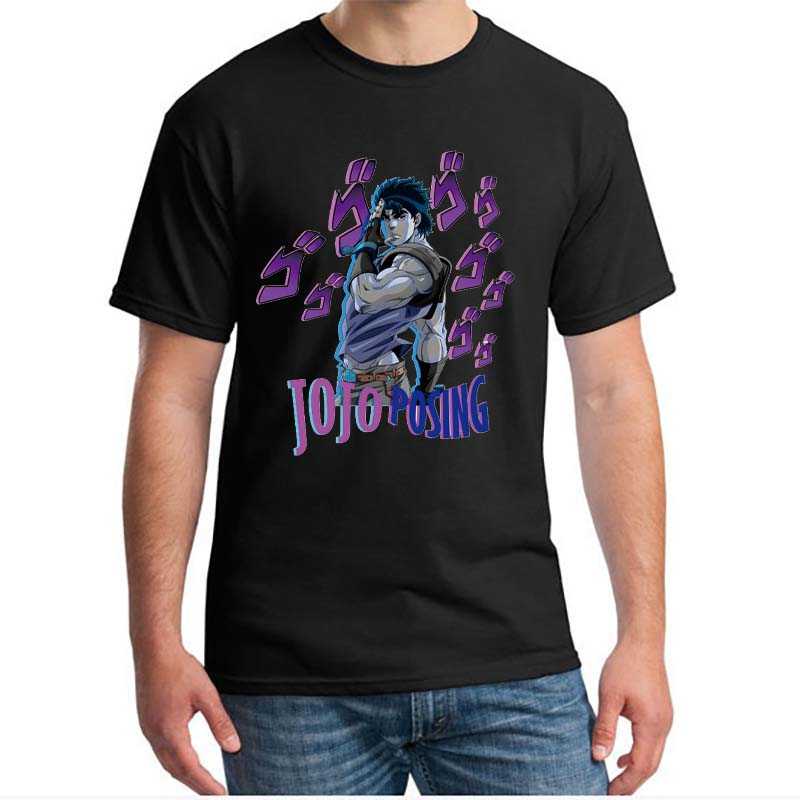 

Joestar Jojo.Jonathan T-shirt Jojo Bizarre Adventure T-shirt Mannen Japan Anime Zomer Top T-shirt Kawaii Jojo Grafische Unisex XL чорний