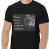 The Lion Doesn't Concern Himself with Employment, Brainrot Meme Tee, Unhinged Shirts, Gift for Best Friend, Cringe Ironic T-shirt