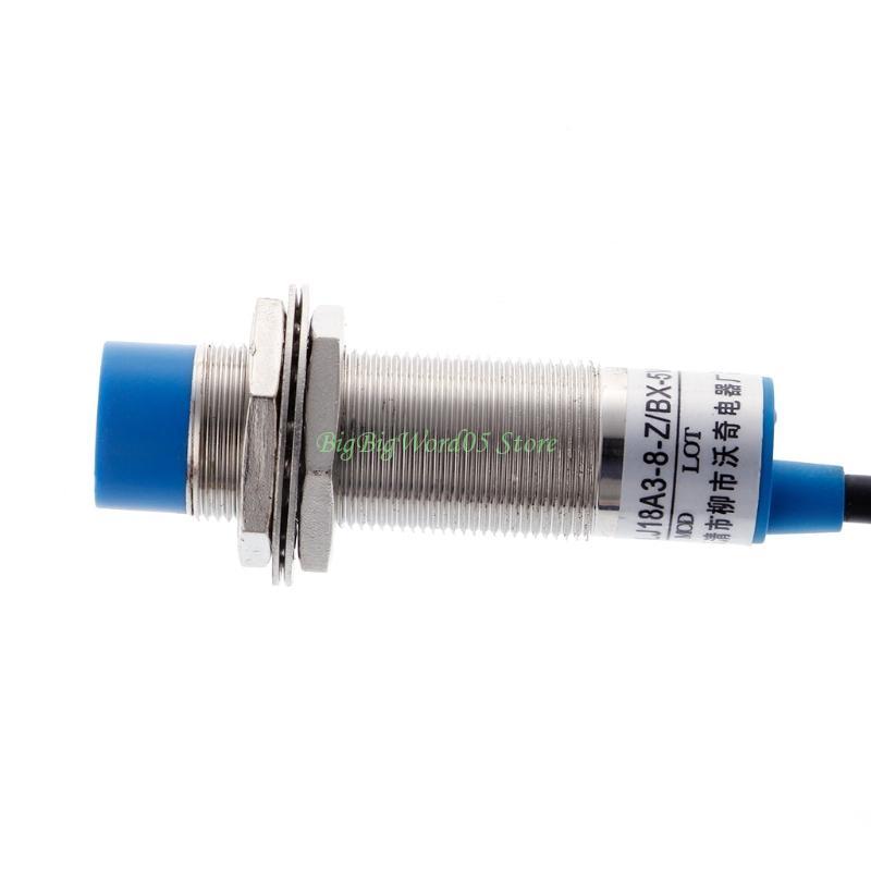 24TE M18 8mm for DC 5V NPN NO LJ18A3-8-Z/BX-5V Inductive Proximity Sensor Switch