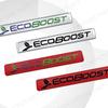 1Pc Metal Alloy EcoBoost Logo Car Trunk Fender Sticker Side Emblem Badge For F-150 Ranger Galaxy Bronco Focus Mondeo ST Line