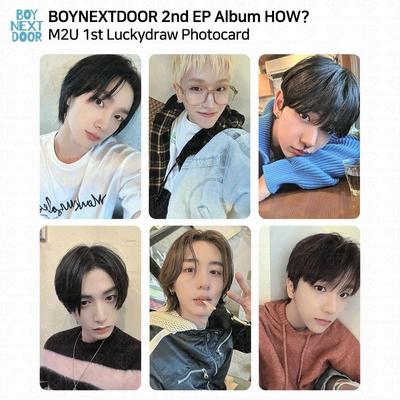 2nd EP Album HOW? M2U 1st Lucky Draw Photocard KPOP K-POP
