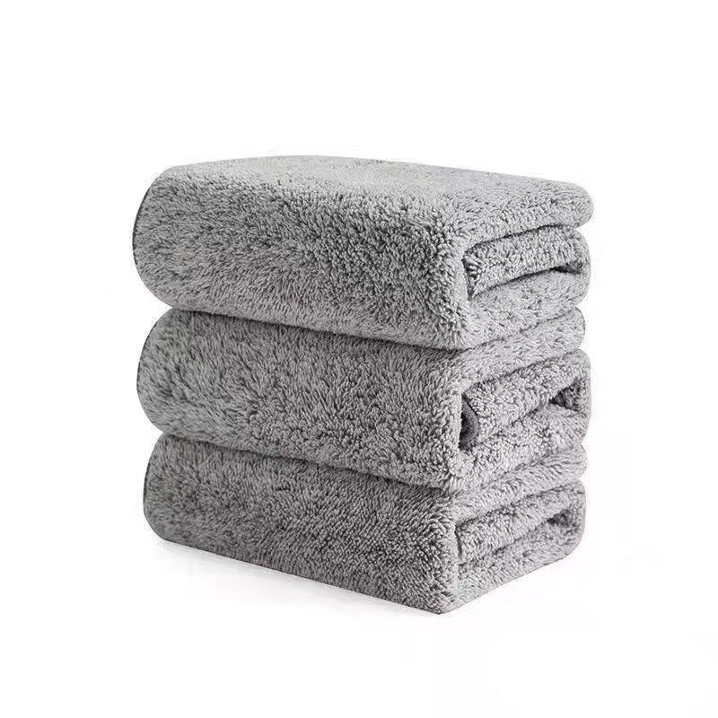 

5-Piece Lint-Free Bamboo Charcoal Dishcloth Set - Non-Stick, Oil-Resistant Kitchen Cleaning Cloths