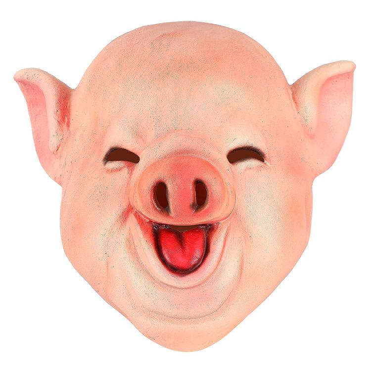 Halloween-Maske, Latex-Kopfbedeckung, niedliche Tiermaske der zwölf Sternzeichen, für Bar, Tanzparty und Kostümaufführung