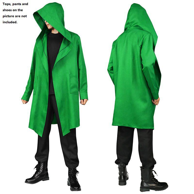 Versatile Death Hooded Capes Long Sleeve Wizard Cloak For Halloween Cosplay Fun