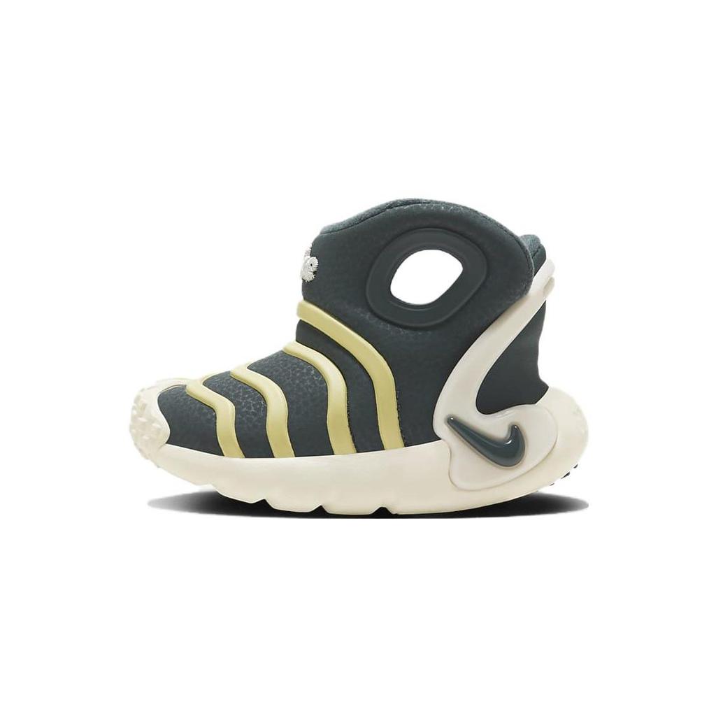 Nike Dynamo GO Slip Resistant Abrasion Resistant Low Top Toddler Shoes Green Gray Infant And Toddler DQ6012-300