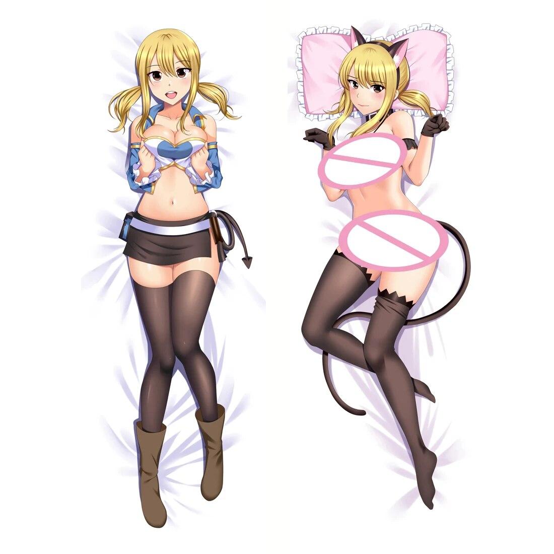 

Dakimakura аниме Lucy Heartphilia FAIRY TAIL двусторонний принт наволочка для тела в натуральную величину наволочка для взрослых