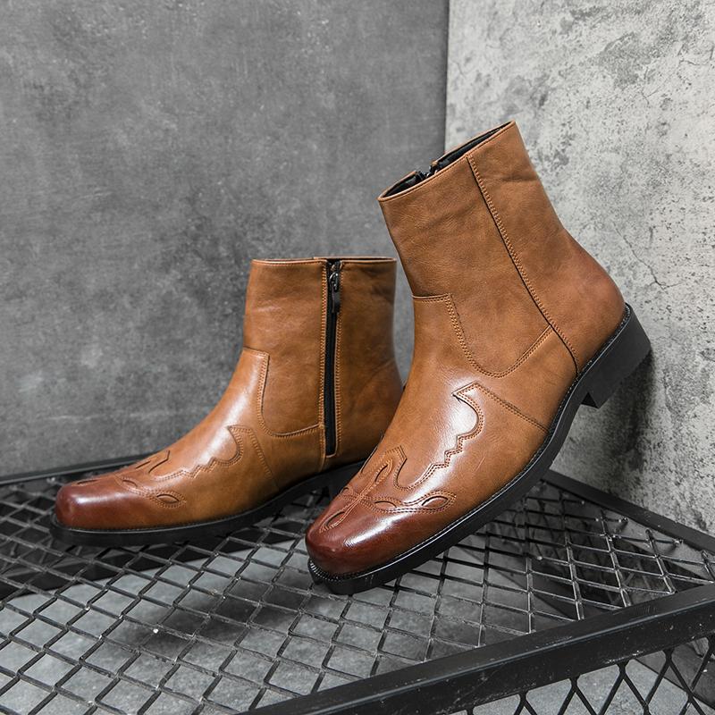 Fashion Shoes Men Casual Leather Business Shoes Formal Fashion Dress Tenis De Hombre Moccasins Mokasin Tenis Caballero Designer