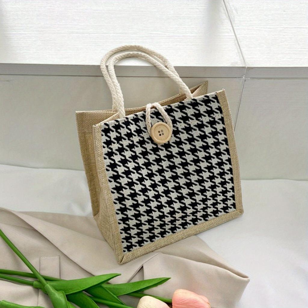 Ladies Handbag, Women Square Plaid Mini Bag