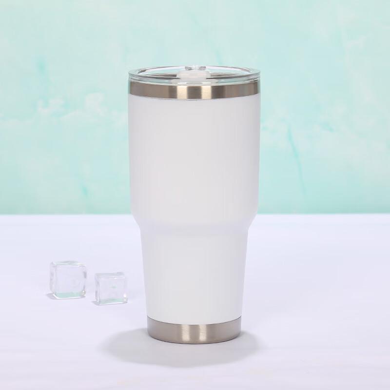 MRSIKEY Double Wall Insulated Beer Travel Tumbler