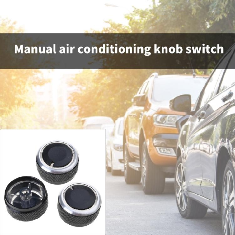 3pcs Automotive Accessories HVAC Heater Blower Fan Control Button Knobs Control Switch Knob Button for 2005-2015