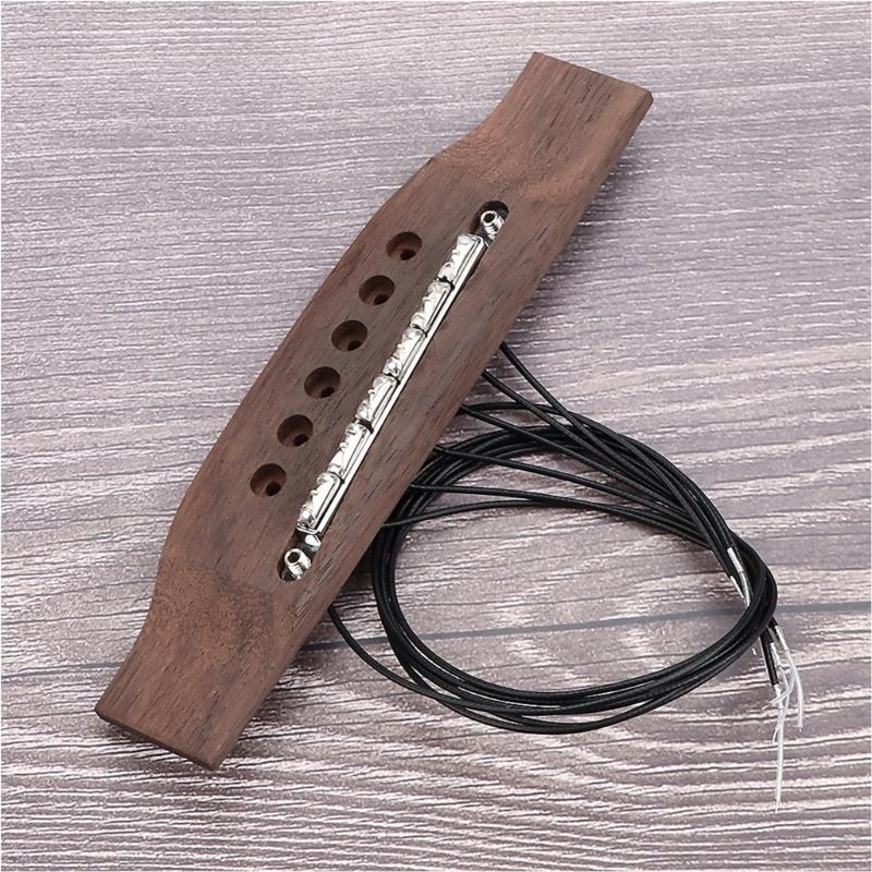Palisander Akustikgitarren-Tonabnehmer für 6-saitige Instrumente mit E-Gitarren-ähnlicher Körnigkeit Hochleistungs-Tonabnehmer