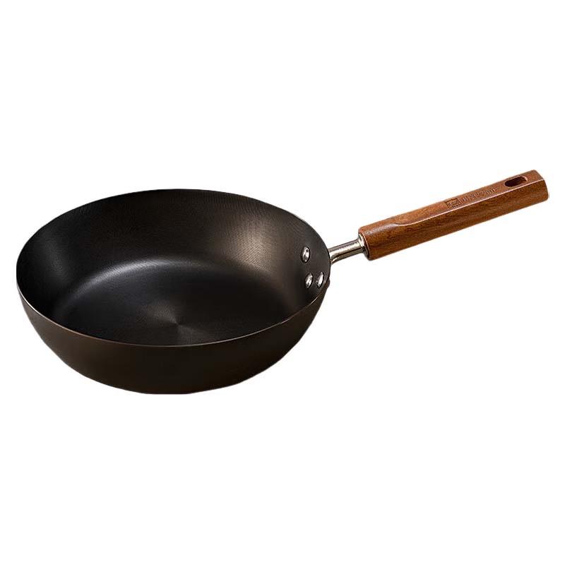 Kambach Lejia Bionic Non-stick Iron Pot 2-Piece Set (32cm Wok & 26cm Frying Pan)