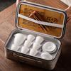 Merchandise High-end Ice Jade Travel Tea Set Business Company Corporate Bank Mid-Autumn Festival Gift
