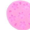 3D Sakura Shape Silicone Mold Diy Cherry Blossom Fondant Jelly Chocolate Cake Decor Tools Clay Plaster Baking Mold