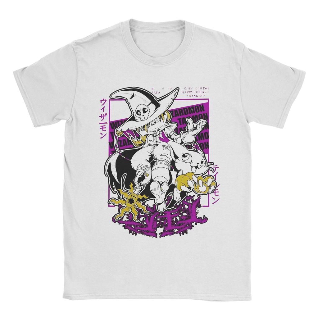 Neuheit digimon adventure garurumon T-Shirt Herren Baumwolle Kurzarm Rundhals Sommerkleidung