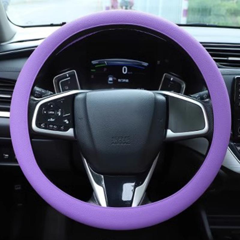 1 ks Ultratenký protiskluzový ochranný potah na volant do auta, silikonový ochranný potah na volant