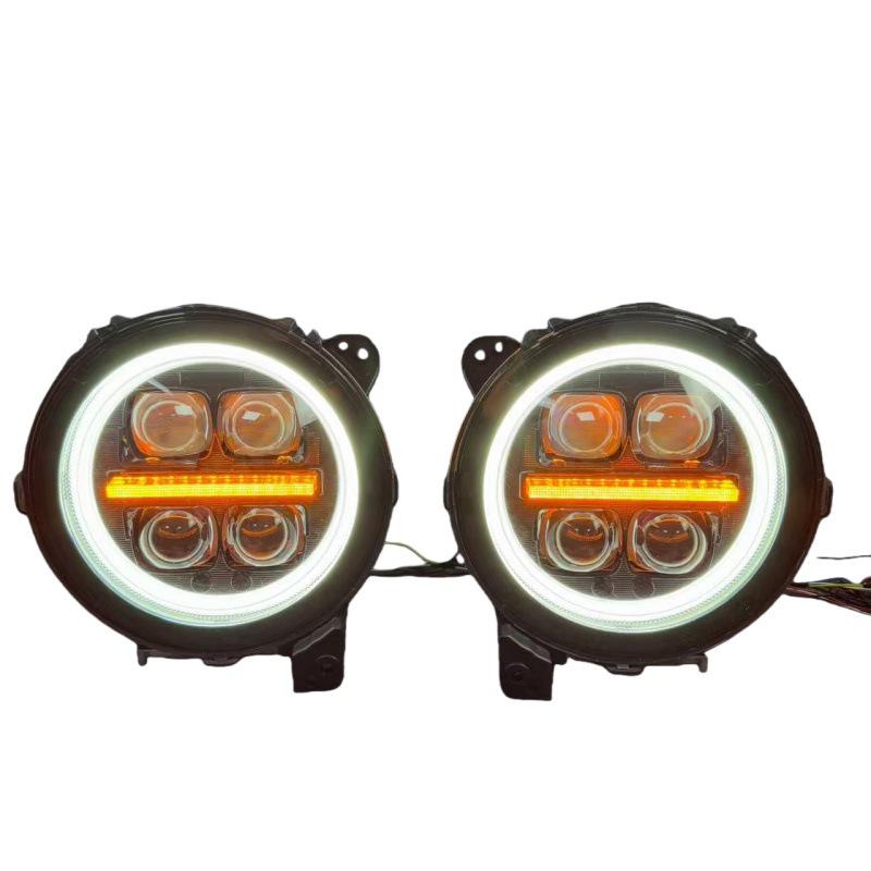 18-24 Jeep Wrangler LED Projector Headlight Assembly