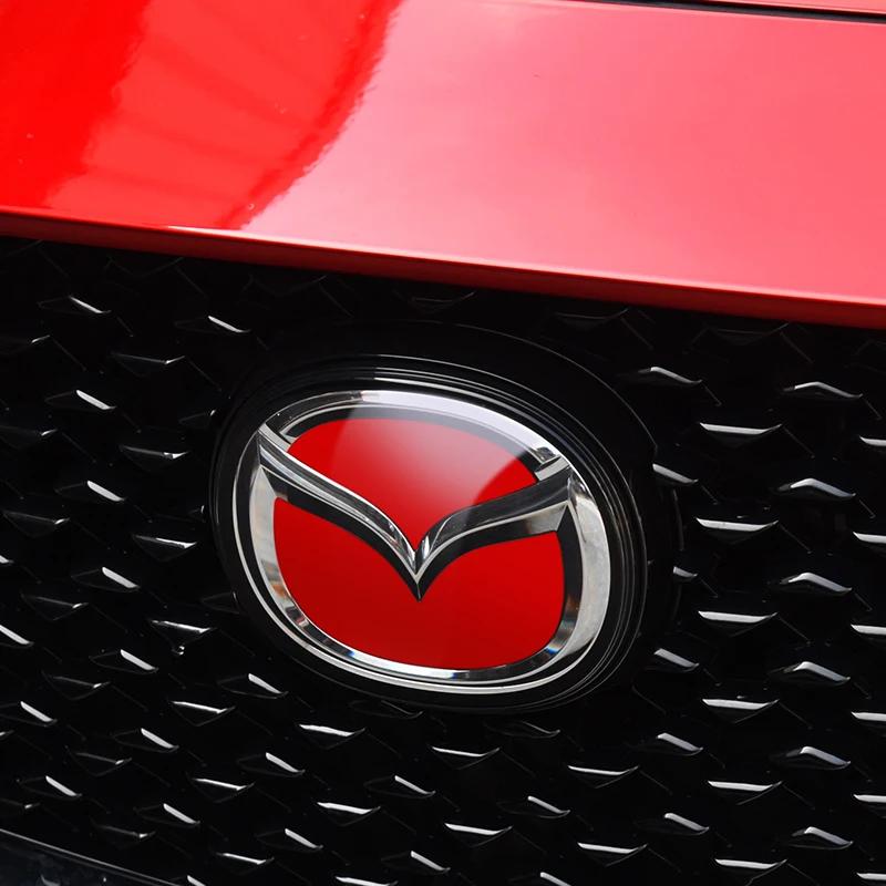 1 ks 104 mm 140 mm predný/zadný odznak na kufor auta, kapota, kufor, emblém, logo, nálepka, príslušenstvo pre Mazda 3 5 6 7 8 CX-3 CX-5 CX-4 CX-7