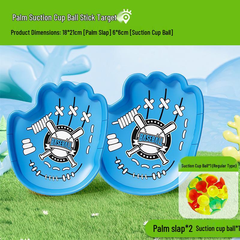 Hobby Toss & Catch Suction Cup Racket - Outdoor/Indoor Parent-Child Sticky Ball Toy