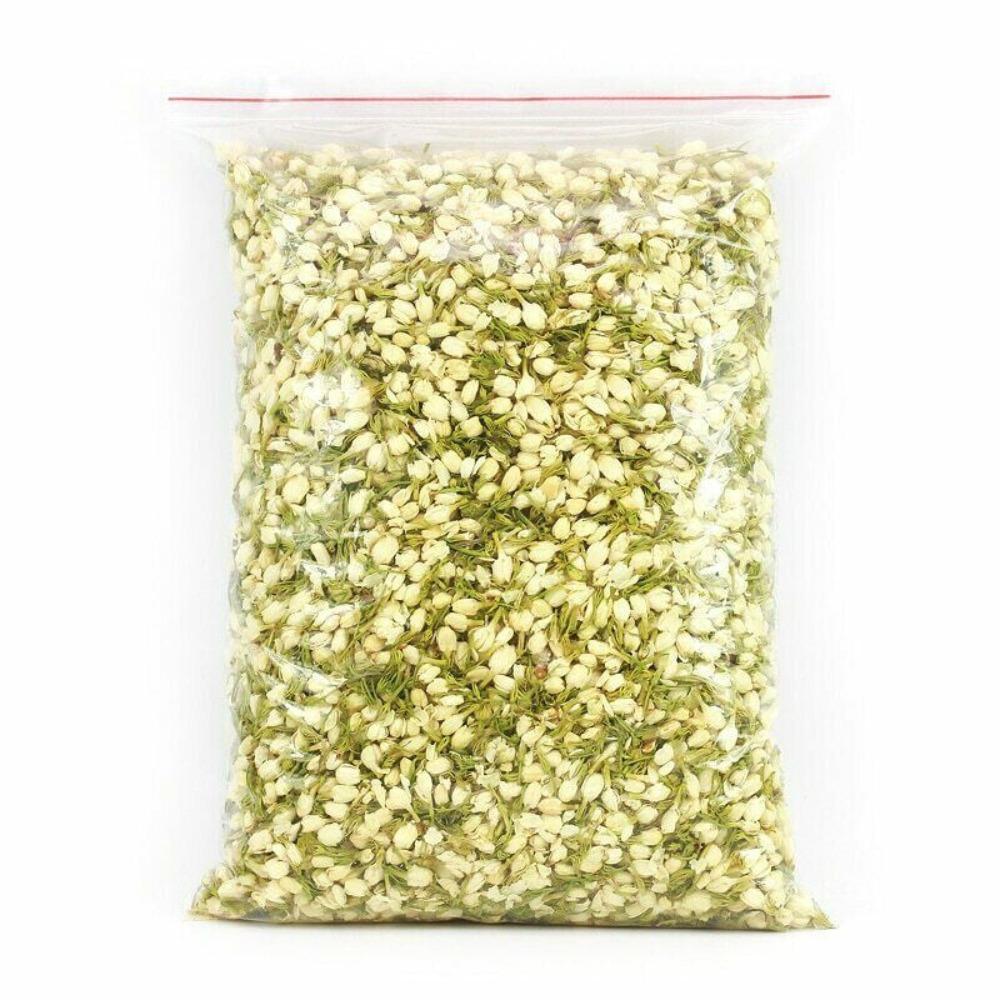 Organic Jasmine Green Tea Loose Leaf Natural Floral Fragrance Dried Buds Herbal Drink