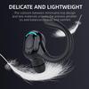 Wireless Earbuds with Earhooks Single Bluetooth Earpiece Sports Headphones Over the Ear Running Workout Wrap Around Earbuds 20H Long Battery Life