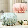 Shower Caps Waterproof Bathing Cap for Women Donuts for Hair Bonnet Douche Swimming Cap Shower Suit XYM004