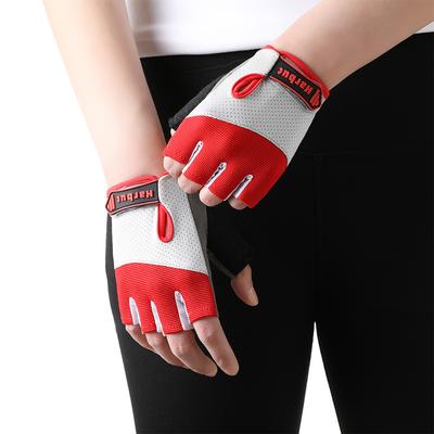Outdoor Cycling Half Finger Gloves for Men and Women Breathable Wear Resistant Sports Anti Cocoon Anti Slip Palm Pad Thickened Fitness Gloves