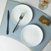 8-inch Pure White Round Ceramic Plate