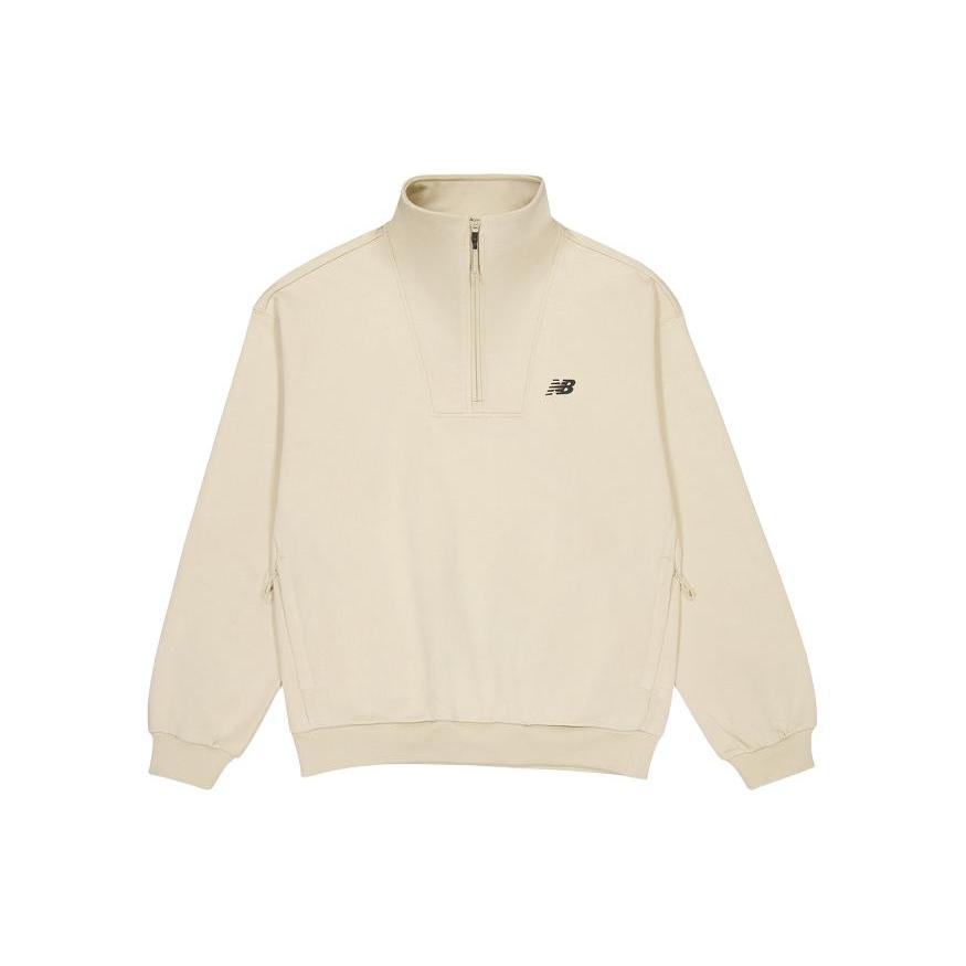 New Balance Sweatshirt Men s Light Khaki NCE12181-LBE S