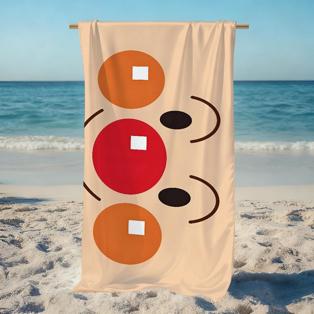 Cartoon A-Anpanman-S cute Towel Large Quick-Drying Microfiber soft Beach Towel for Travel Fitness Sauna Bathing Camping