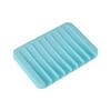 New Silicon Kitchen Bathroom Flexible Soap Dish Plate Holder Tray Soapbox