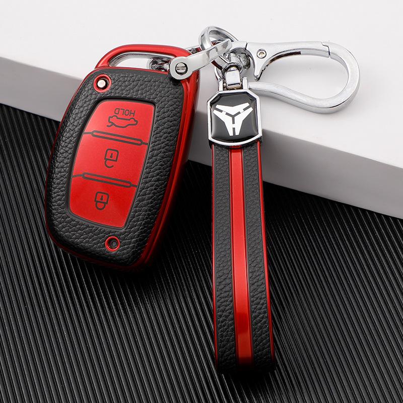 Beijing Hyundai Key Bag for Mingtu, Ix35, Ix26, Langdong, Lingdong, Sonata 9, Reina, Tusheng - Shell Buckle