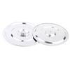 1Pc 28/30/32Cm Silver Round Pot Lid Kitchen Thicken Stainless Steel Saucepan Cover Replacement Universal Kitchen Food Lid