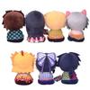 18Cm Japanese Devil Killer Plush Toy Cute Doll Anime Figure Kamado Tanjirou Agatsuma Zenitsu  Pvc Model Toy Desktop Ornament