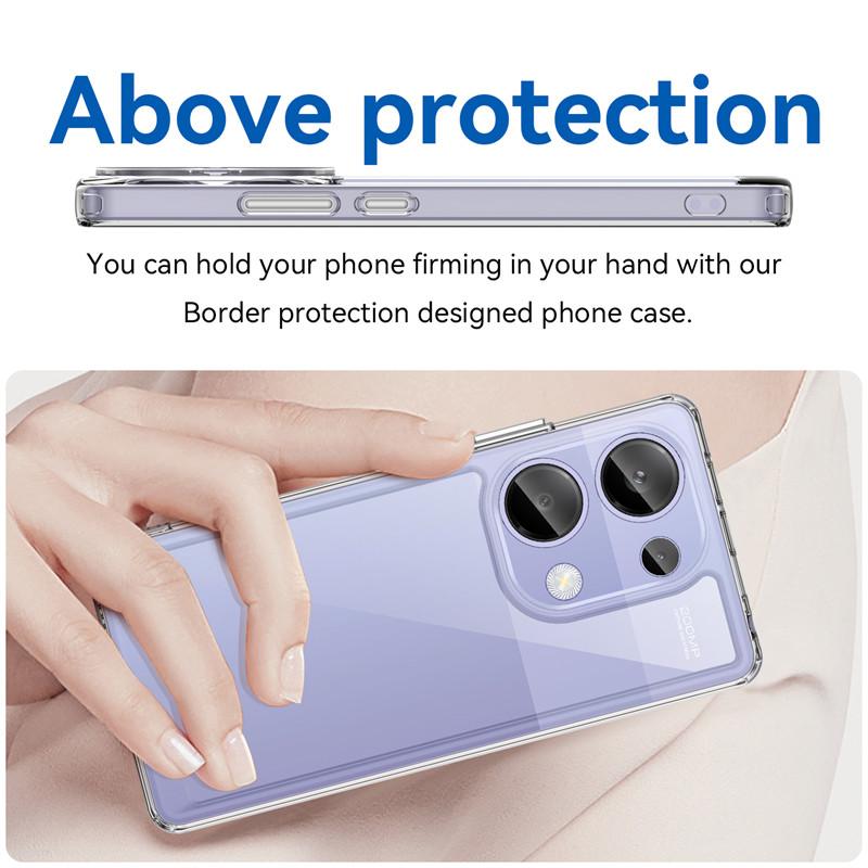 For Xiaomi Redmi Note 13 Pro 4G Case Xiaomi Redmi Note 13 Pro Plus Cover Shockproof Hard PC TPU Silicon Protective Phone Cover
