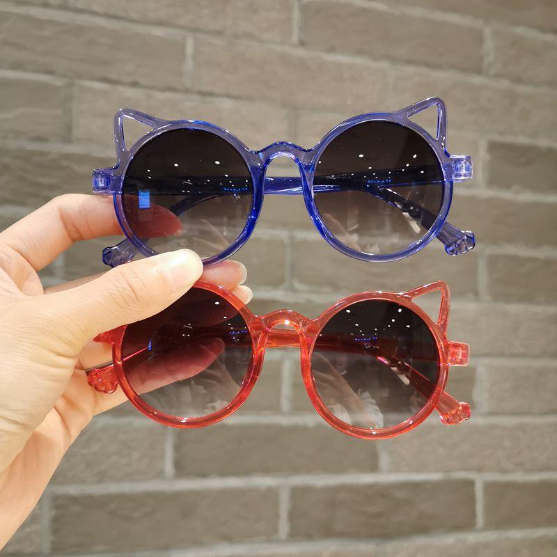 Children'S Sunglasses Cat Ears Sunglasses Children'S Decorative Glasses Cute Baby Sunglasses
