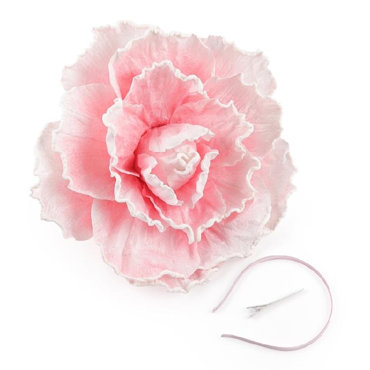 Luxurious Fabric Flower Crowns For Weddings Receptions Light Breathable Evening Wear