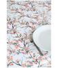 Nappe Rectangle - Doux Cerisier - 140 X 240 Cm - Polyester - Motif Floral