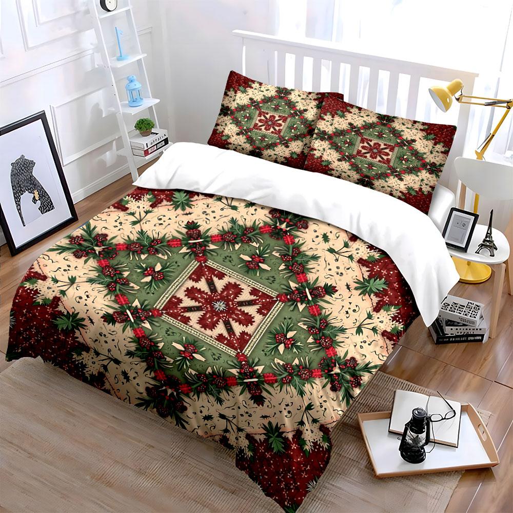 Golden Artistic Female Portraits Bedding Duvet Cover Set Duvet Cover Pillowcases (1*Duvet Cover 2*Pillowcases, without duvet insert)