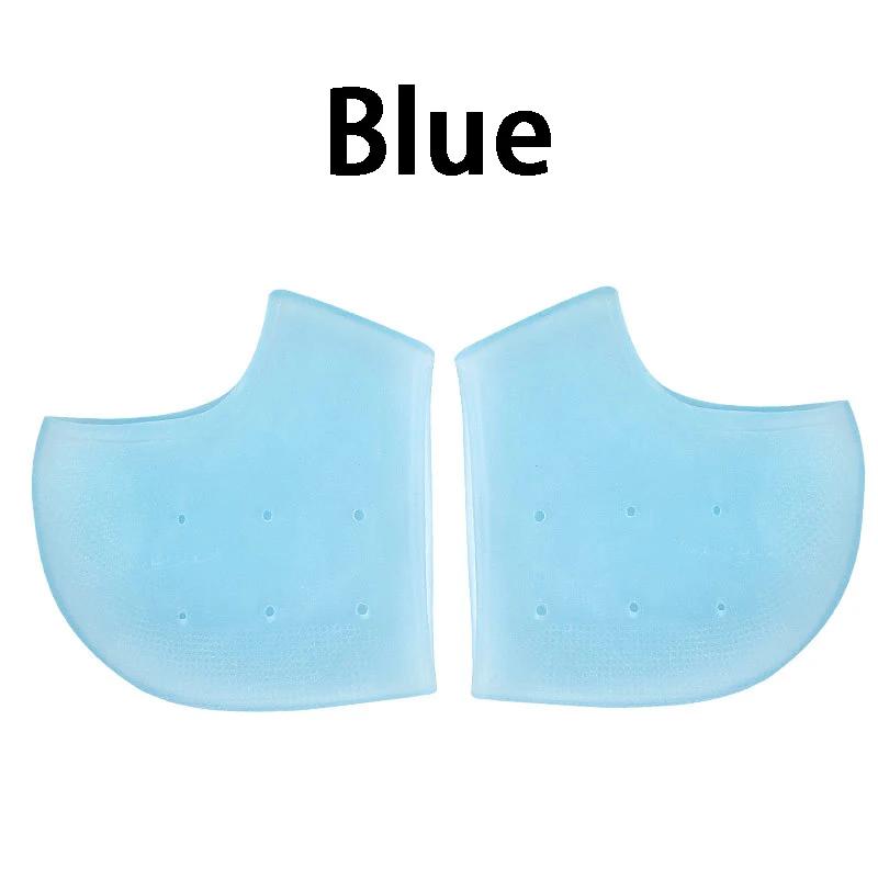 Silicone Heel Protectors Gel Heel Cups & Cushion Inserts Cushioned Sole Cups for Plantar Fasciitis for Cracked Footbed Relief
