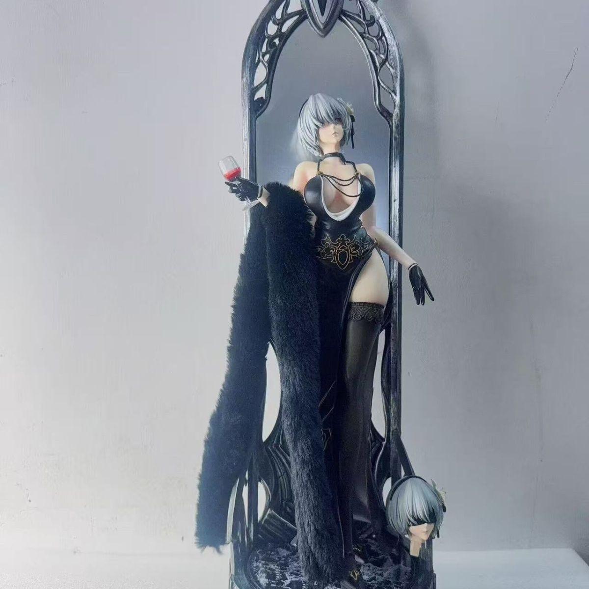

Game Nier:Automata Figure Yorha No. 2 Type B Action Figures Gk Statue Figurine Model Doll Collection Room Decora Desk Toys Gift with box