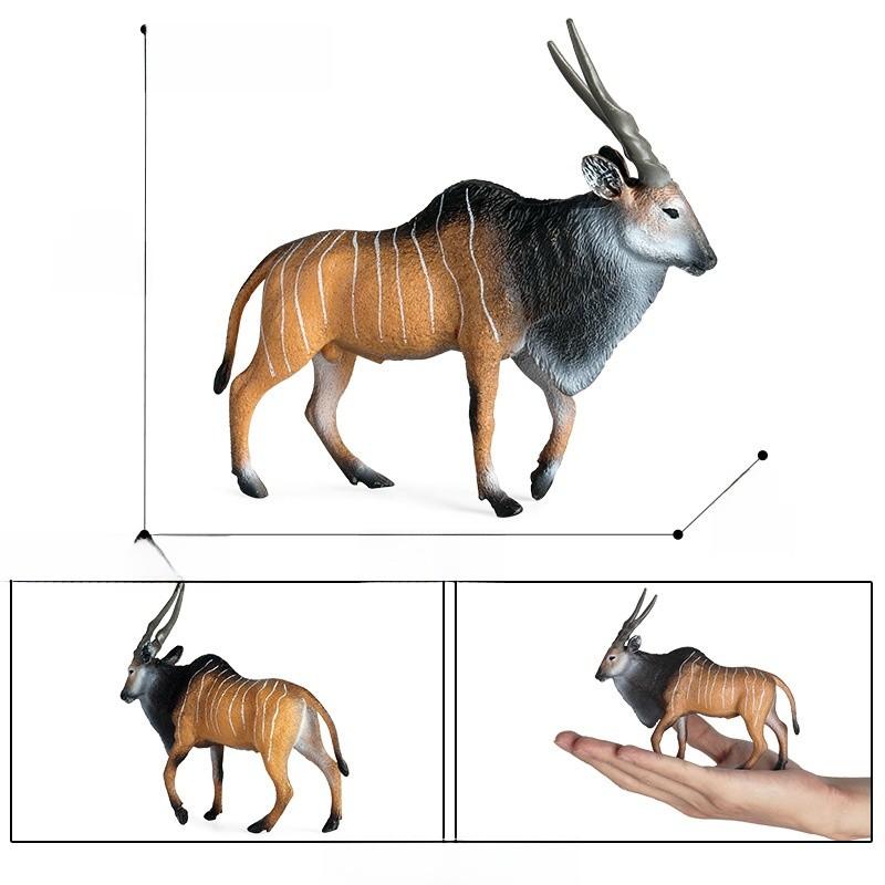 Faux Animal Model Simulated Deer Sculpture For Children Room Decoration And Learning Style A